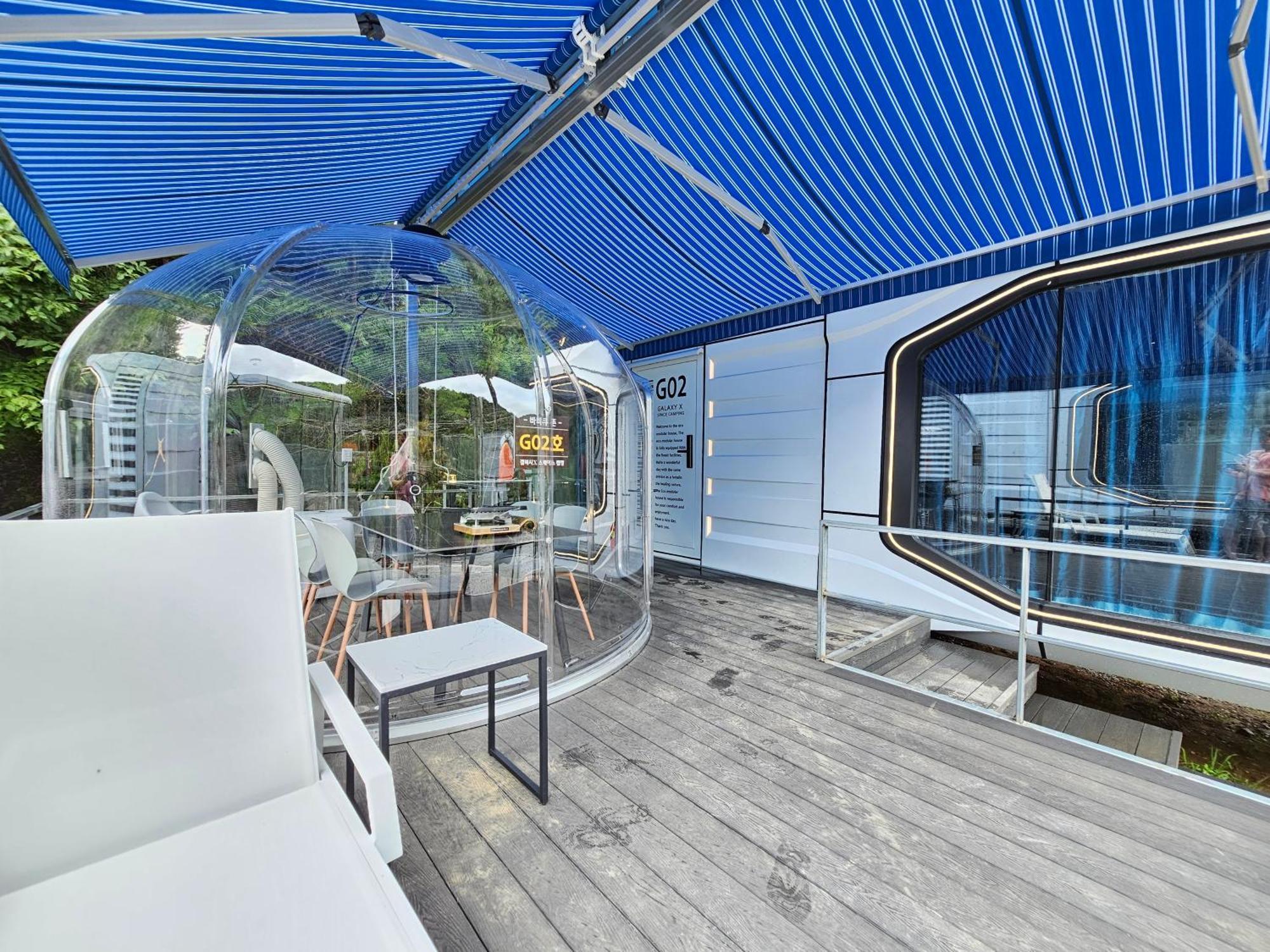 Galaxy X Hotel Type Caravan Glamping & Pension Pyeongchang Exterior photo